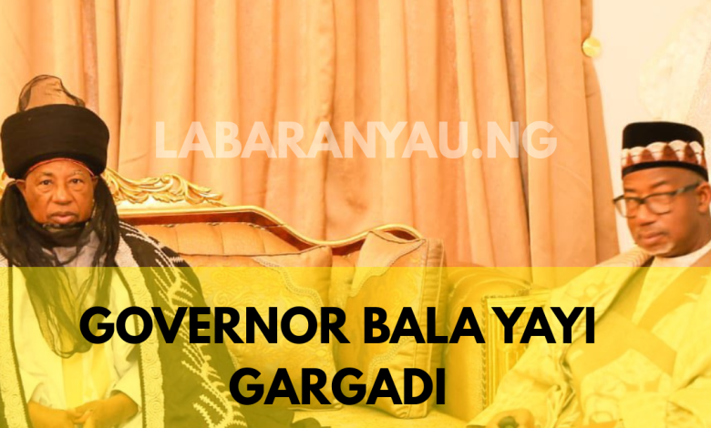 Gwamna Bala Ya Gargadi Sarakunan Gargajiya da Cibiyoyinsu Kan Taimaka wa ‘Yan Ta’adda