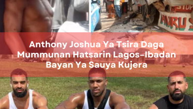 Anthony Joshua Ya Tsira Daga Mummunan Hatsarin Lagos–Ibadan Bayan Ya Sauya Kujera Direba Ya Bayyana A Kotu