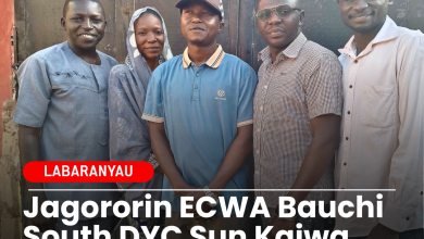Jagororin ECWA Bauchi South DYC Sun Kaiwa Daure David Ziyaran Jaje