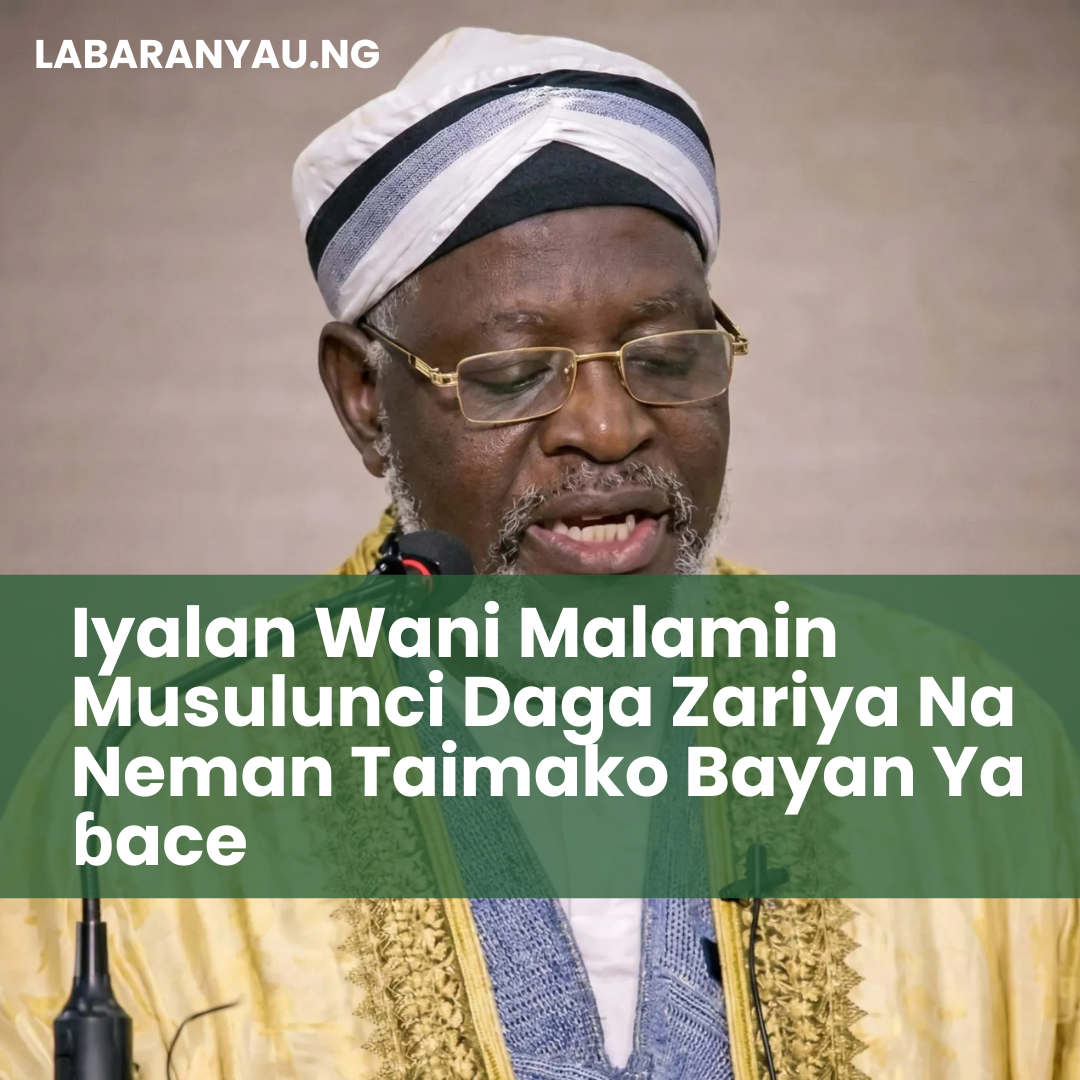 Iyalan Wani Malamin Musulunci Daga Zariya Na Neman Taimako Bayan Ya ɓace