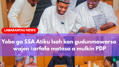 SSA Atiku Isah Ya Samu Yabo Kan Rawar Da Ya Taka Wajen Tallafa Wa Matasa A Mulkin PDP