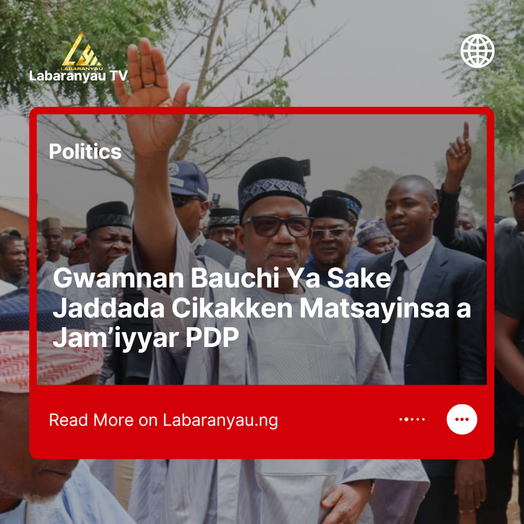 Gwamnan Bauchi Ya Sake Jaddada Cikakken Matsayinsa a Jam’iyyar PDP