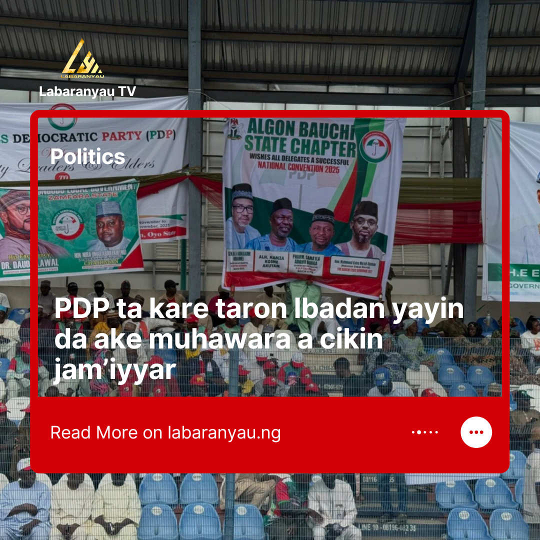 Cikin Dalilan PDP Na Kare Taron Ibadan Da Batun Haɗin Kan Jam’iyya